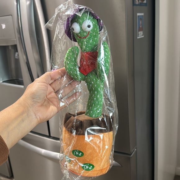 💚Dancing, Record & Talking Cactus Plush Toy - Picture 6 of 14